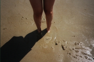 . . .bin im Sand stecken geblieben. . .